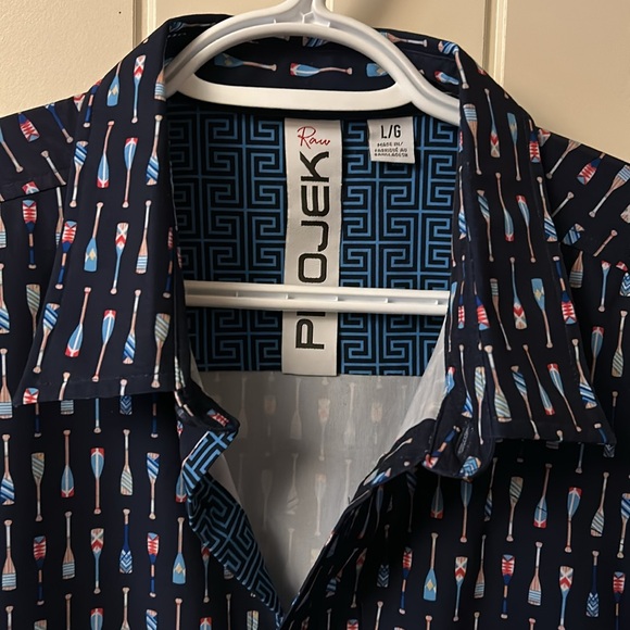 Projek Raw golf shirt Mens L - Picture 4 of 6